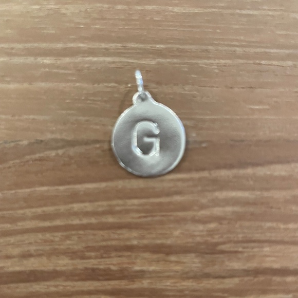 Helen Ficalora "G" Alphabet Charm, Sterling Silver - Picture 3 of 5